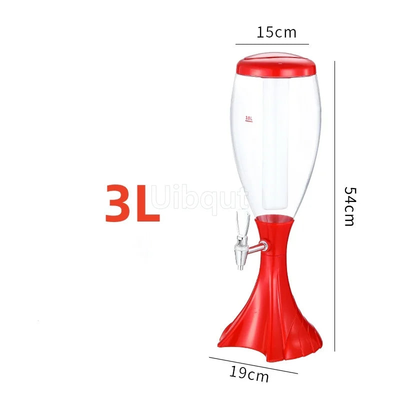 1.5L 3L Wine Beer cocktail Beer Pagoda Tea Bucke