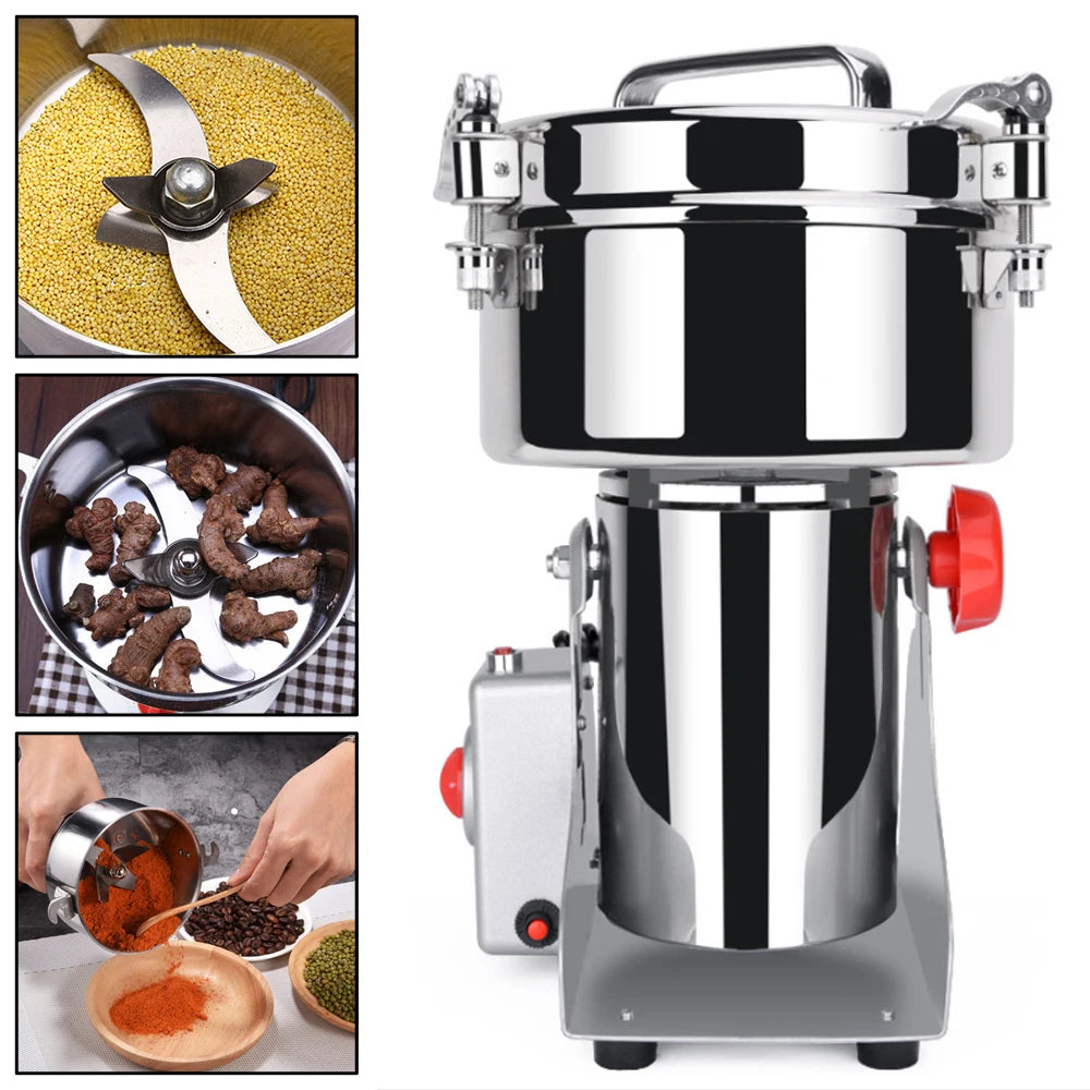 700g Herb Grain Grinder Electric Mill