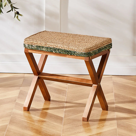 Ottoman Footstool Seagrass  Pouf Ottomans
