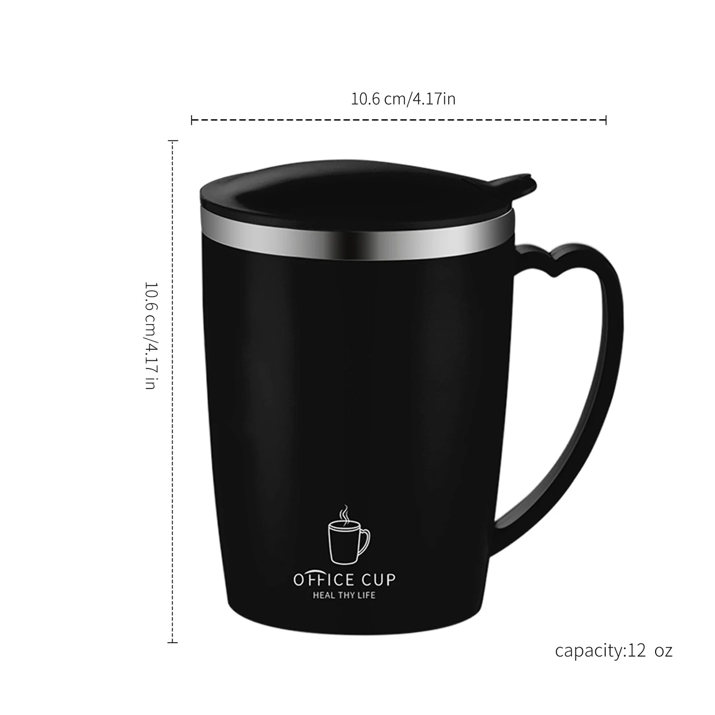 350ml Thermos Mug 304 Stainless Steel Coffee Cup