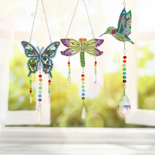 3pcs Diamond Artwork Suncatcher