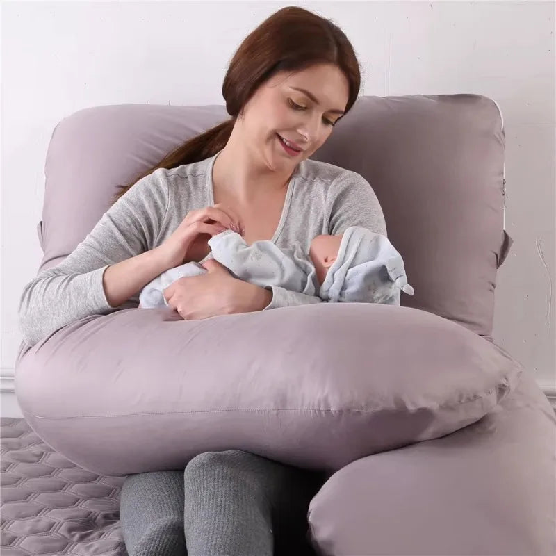 Large Pregnant Body Pillow Washable Memory Foam Sleeping
