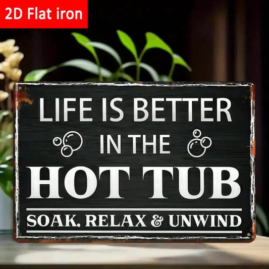 1PC Tin Sign  8x12in/20x30cm