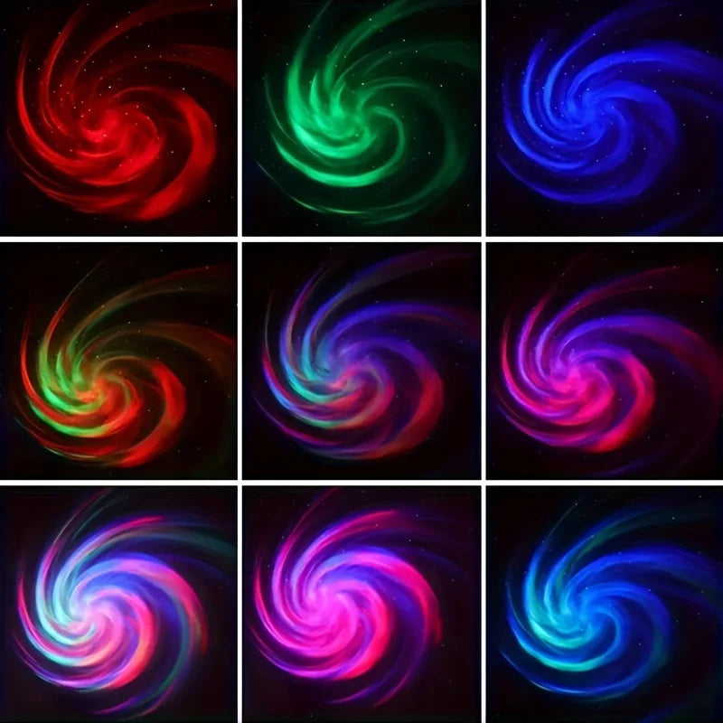 LED Galaxy Projection Light, 2-in-1