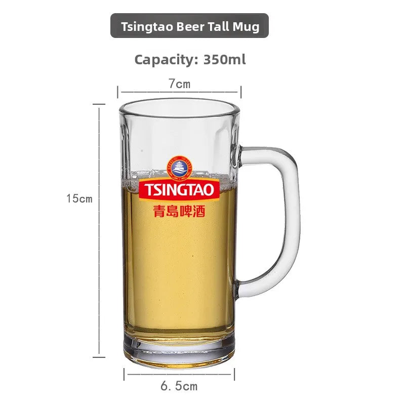Beer Special Large Size 1000ml Glass Beer Mug