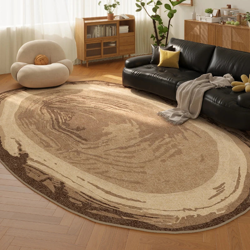 Irregular Shapes Rugs Thick Anti-slip Fluffy
