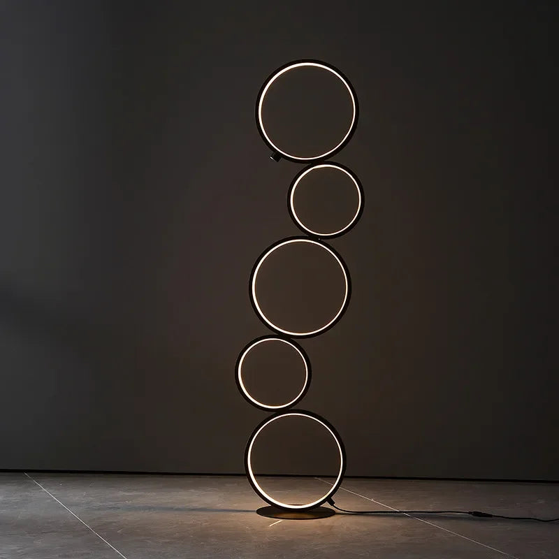 LED Floor Lamp Touch Switch Three-level Dimming