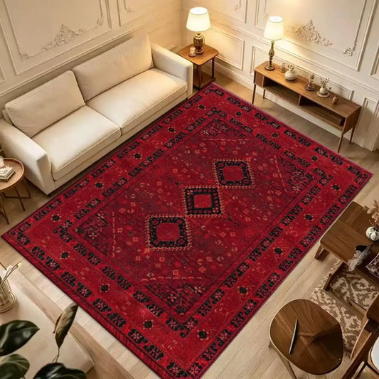 Crimson Vintage Rug, Soft & Comfortable,