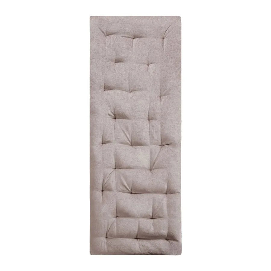 Poly Chenille Lounge Floor Pillow Cushion Blush 27 x 74