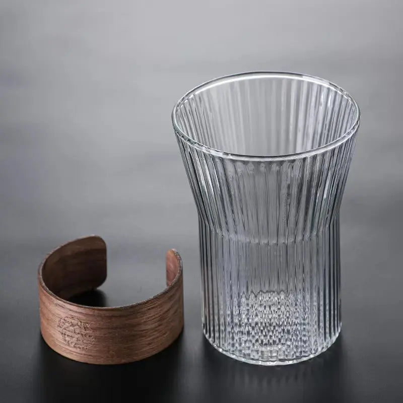 350ML Japanese Style Glass Coffee Tea Beer Wine Mug