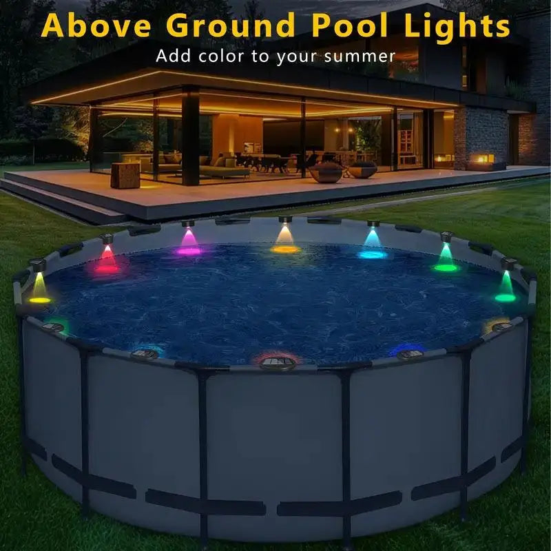 Solar LED Lights Outdoor Garden Light Deck