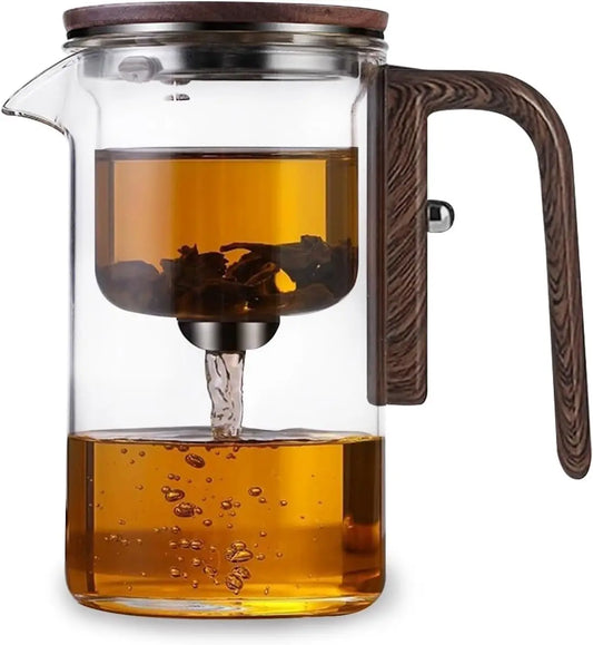 Tea Pot with Infusers for Loose Tea 600ML