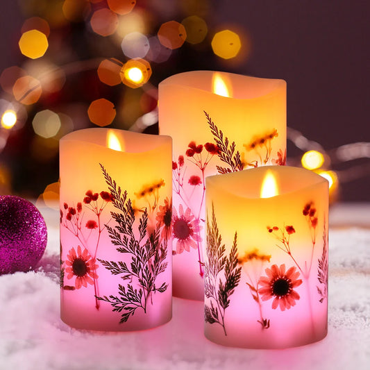 LED Electronic Flameless Flickering Candles Tea-light Battery Power