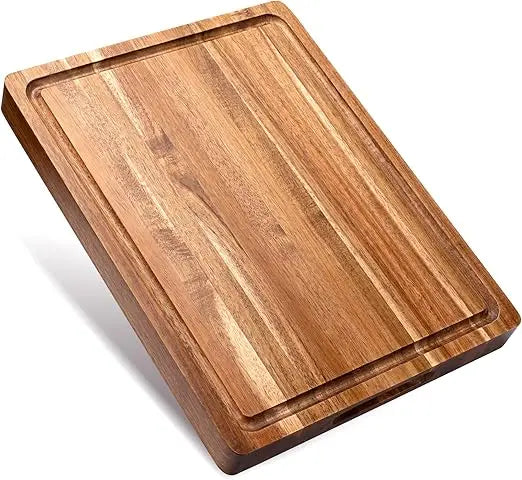 Acacia Wood Cutting Board1.5” Thick  Charcuterie Board, 16x12