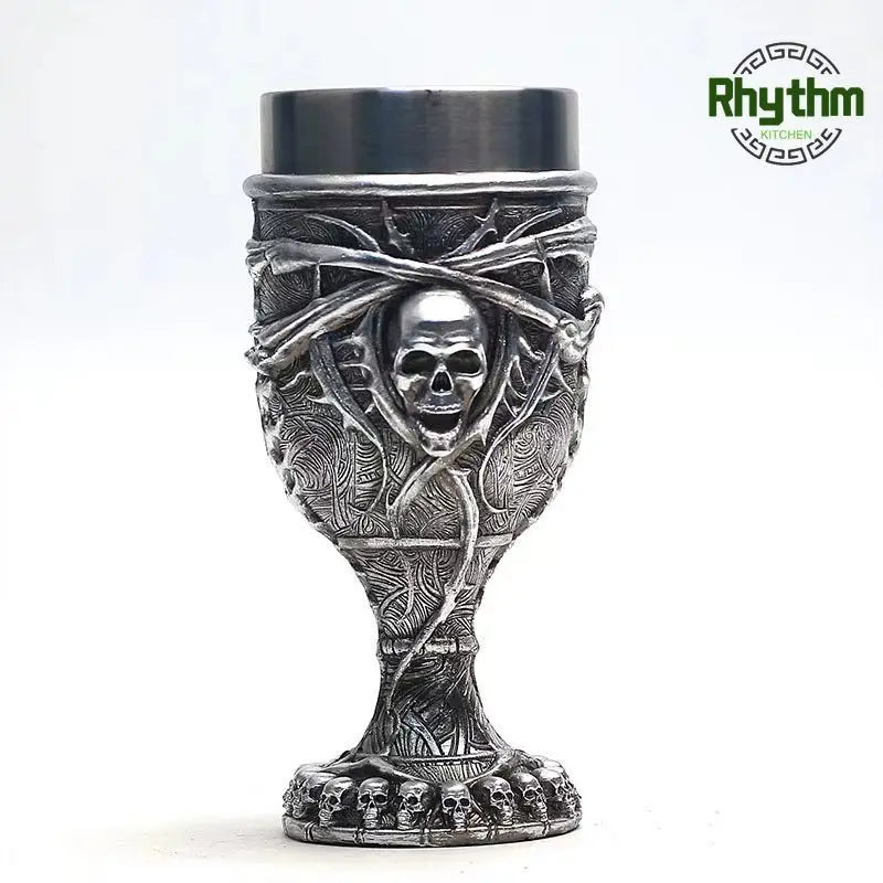 54 Styles Viking Pirate Series: Stainless Steel  Champagne Glass