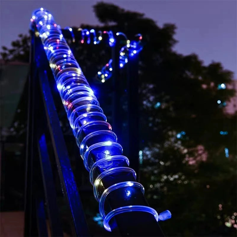 Solar Rope Lights Solar LED Light  Deck Outdoor Solar String