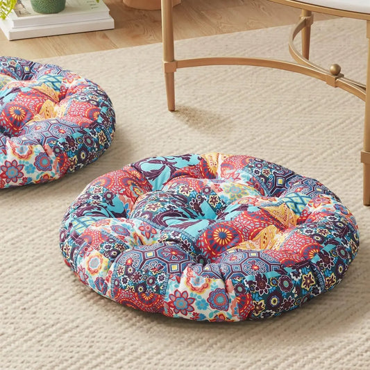 Set of 2, Boho Pillows Seating  Large Cushion