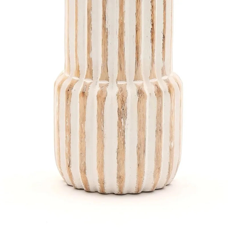 Wooden Candle Stand Centerpiece