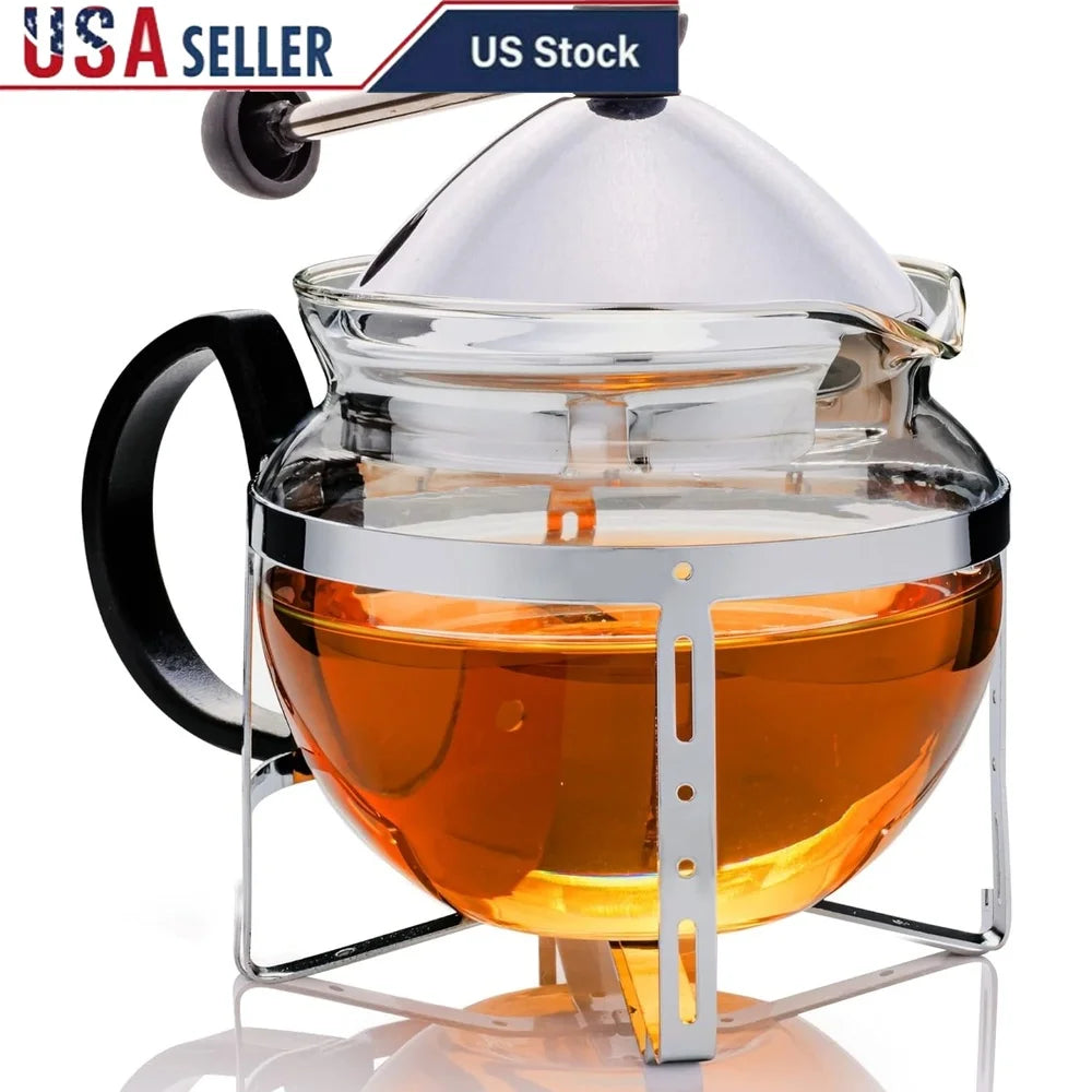Glass Teapot with Removable Infuser