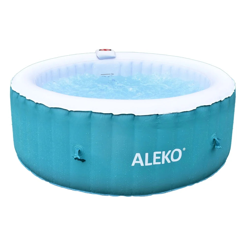 210 Gallon Inflatable Hot Tub Spa 4 Persons w/Cover
